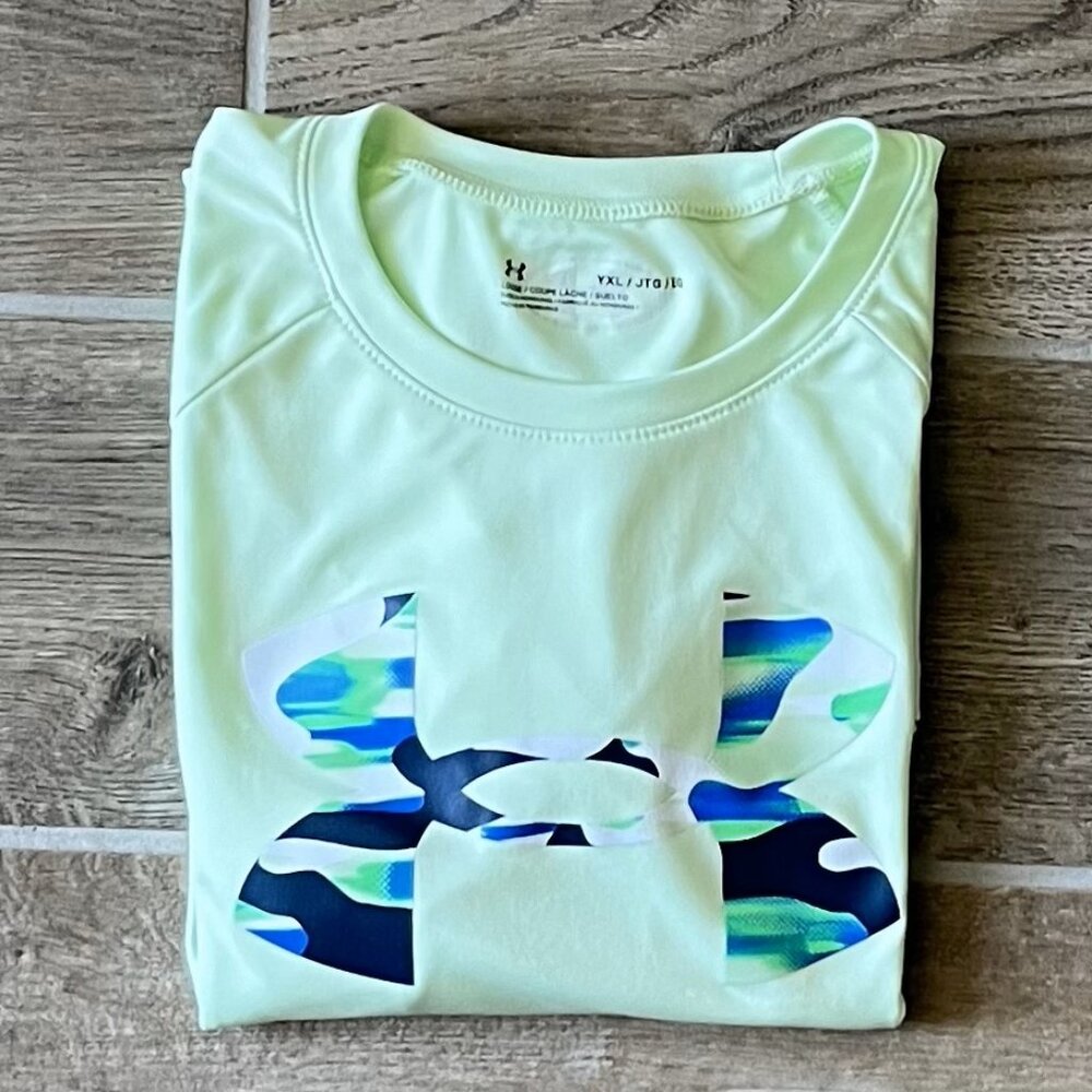UNDER ARMOUR Activewear Long Sleeve Shirt Size YXL